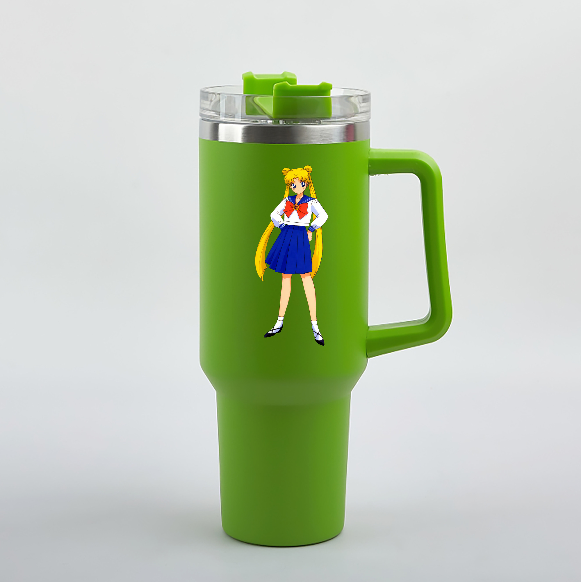 （画像用） 美少女戦士セーラームーン 愛野 美奈子 あいの みなこ Sailor Moon Aino Minako 1200mL車用タンブラー（カラープリント）